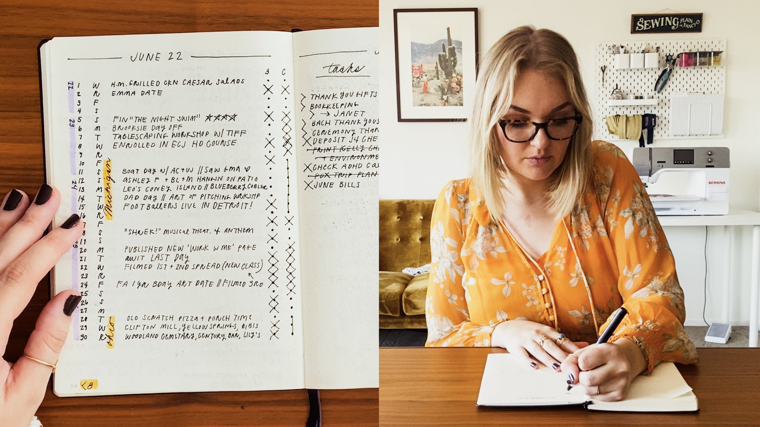 Diário em tópicos: gestão da vida para pessoas criativas | Dylan  Mierzwinski | Skillshare, image size:2519x1417