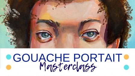 Painting Portraits in Gouache