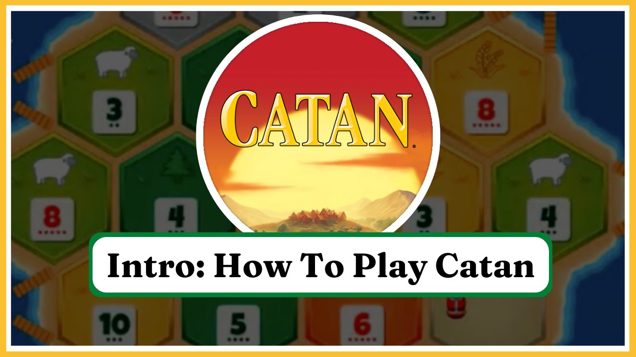 Comment jouer au jeu de société Catan pour débutants 1 ?