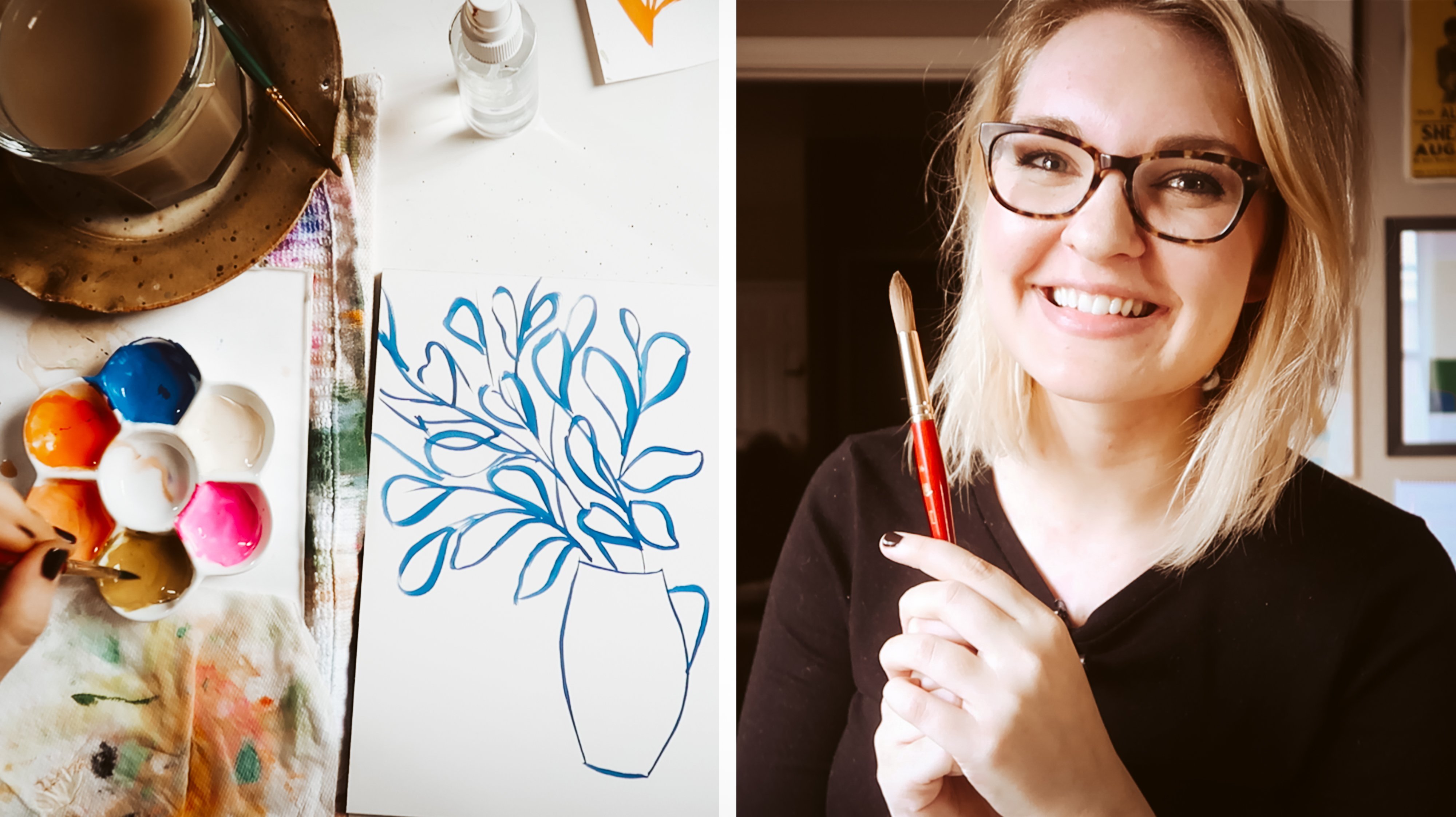 Getting to Know Your Paint: Watercolor, Gouache, and Acryla Gouache 