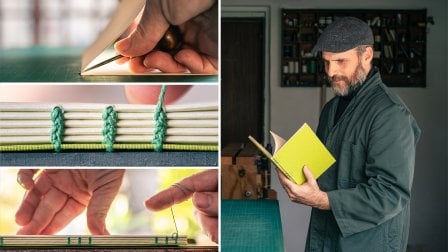 Bookbinding Beginners Class: Making a Coptic Binding