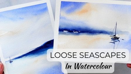 How to Paint Loose Seascapes in Watercolour