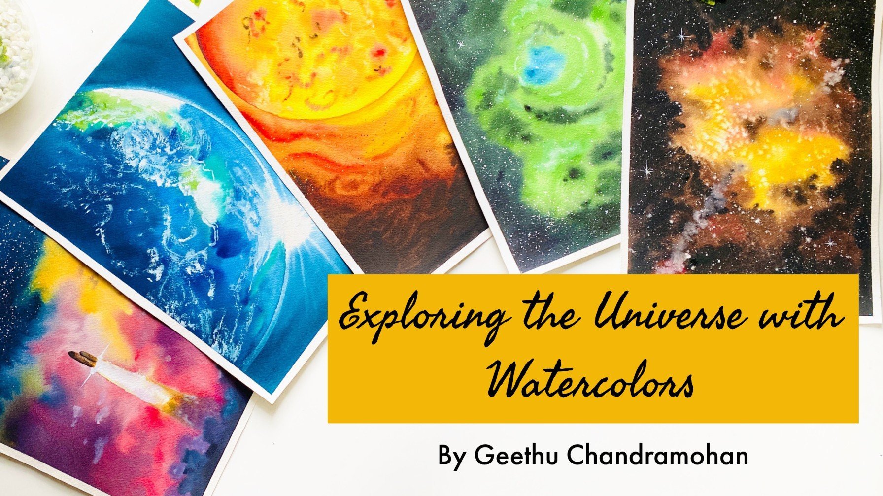 How To Create A Universe With Flow-Aid, Acrylic Art