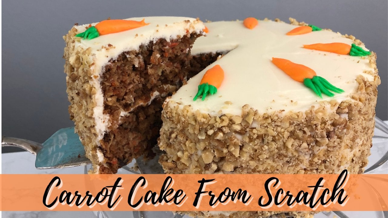 Classic Carrot Cake From Scratch | Michelle S. | Skillshare, image size:1280x720