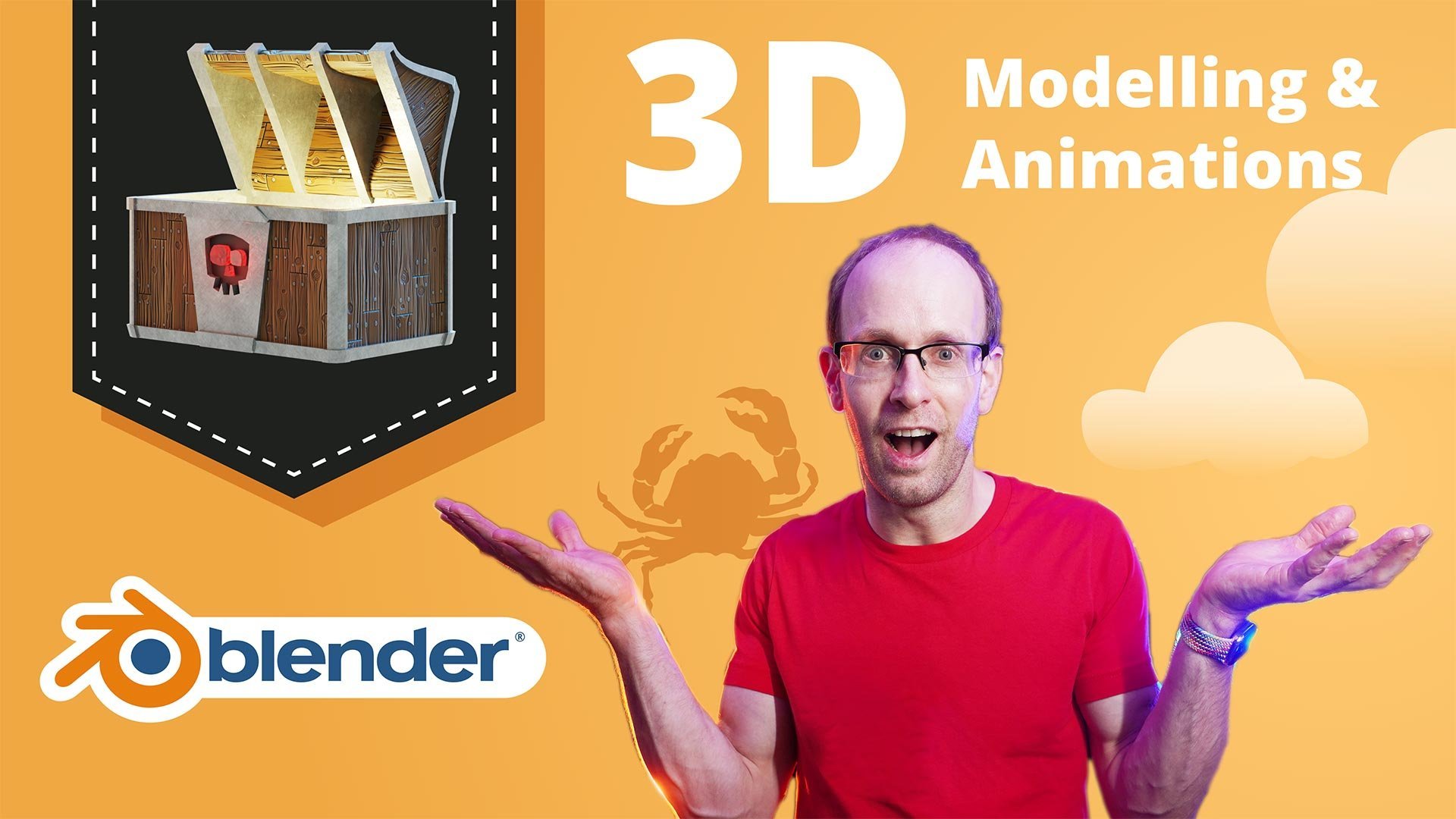 Xadrez básico de renderização 3d em fundo branco