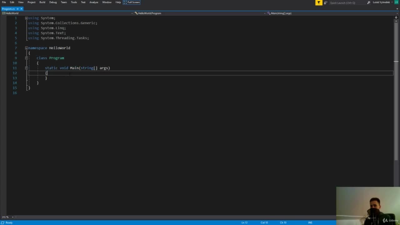 C Start programming with C (for complete beginners) Lukas Vyhnalek Skillshare