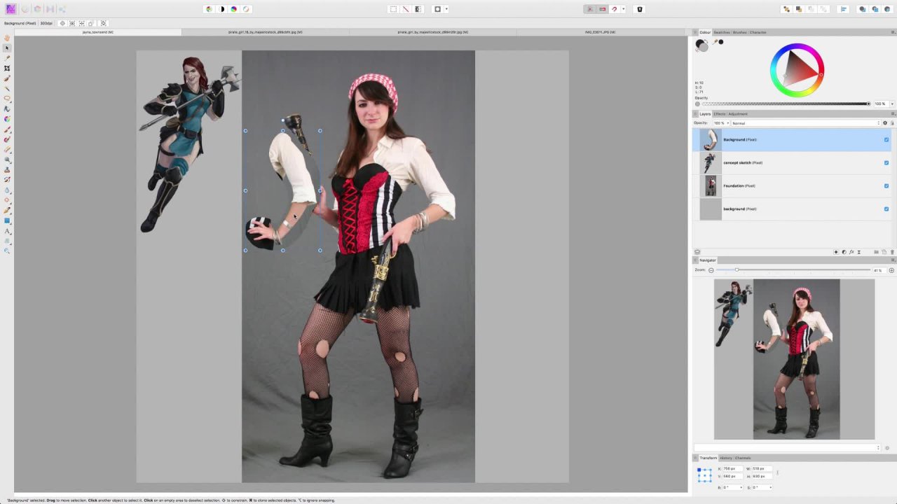 Realistic Character Design - Photo Manipulation, Concept Art, Photoshop  Tools and Digital Cosplay | JW Learning | Skillshare