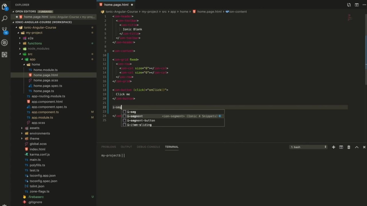 Ionic Angular Firebase Zero To One Updated 2020 Jai Preston Skillshare