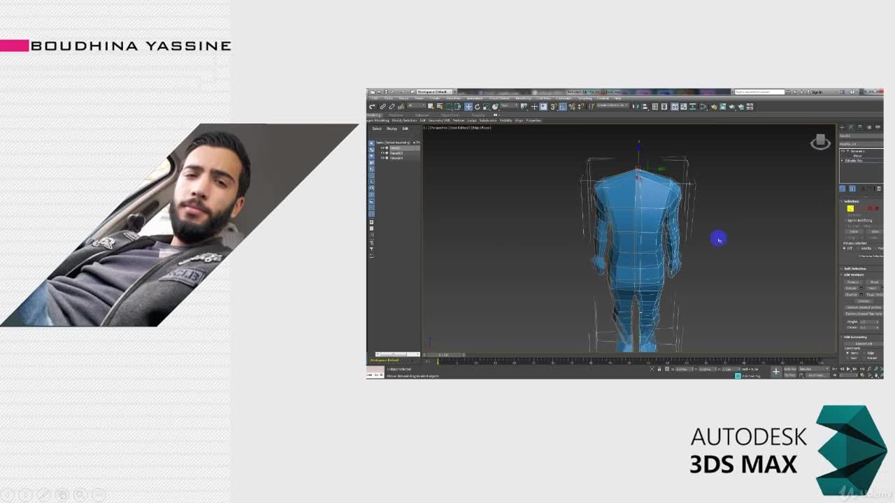 Autodesk 3Ds Max 2018الدورة الشاملة لتعلم و احتراف ال