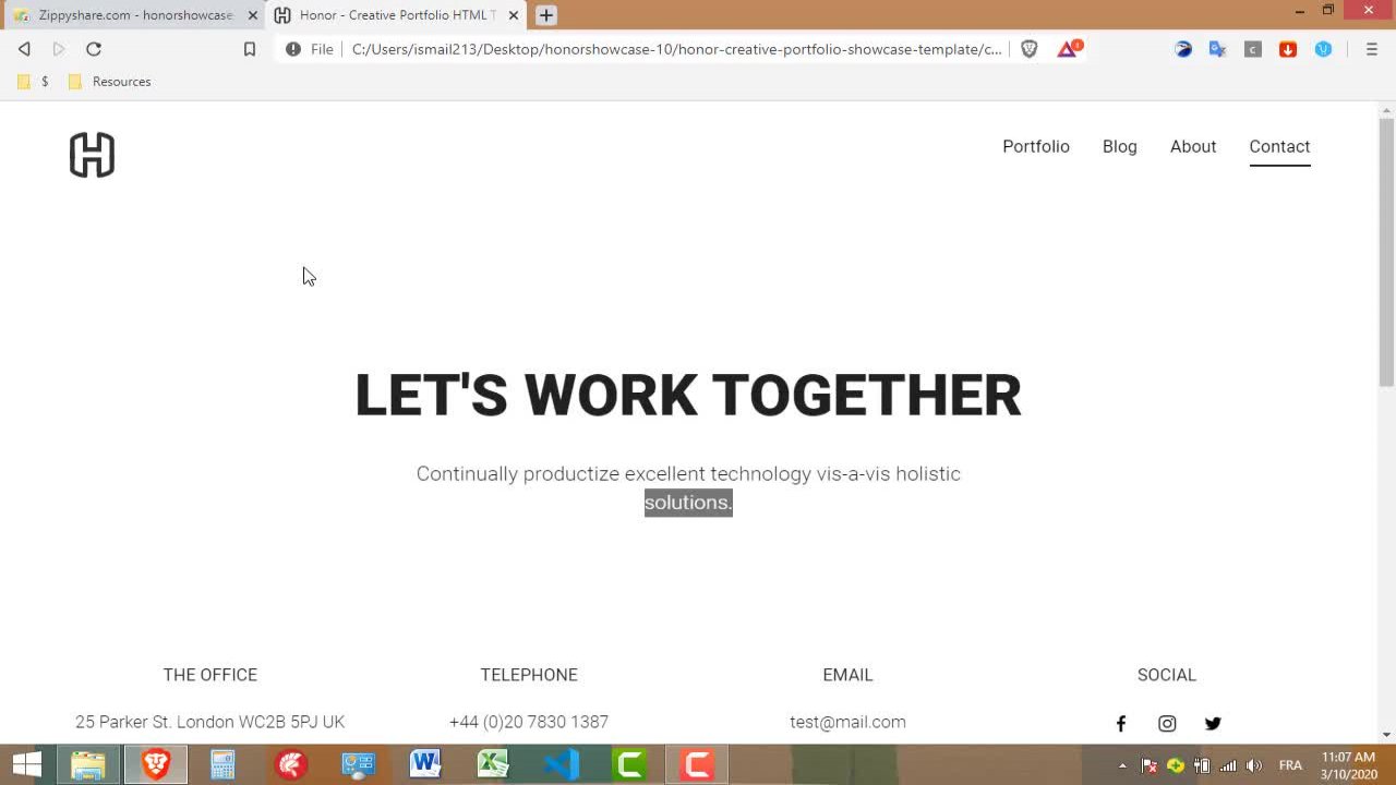How to create a portfolio webapp from scratch using node js | Ismail Taibi  | Skillshare