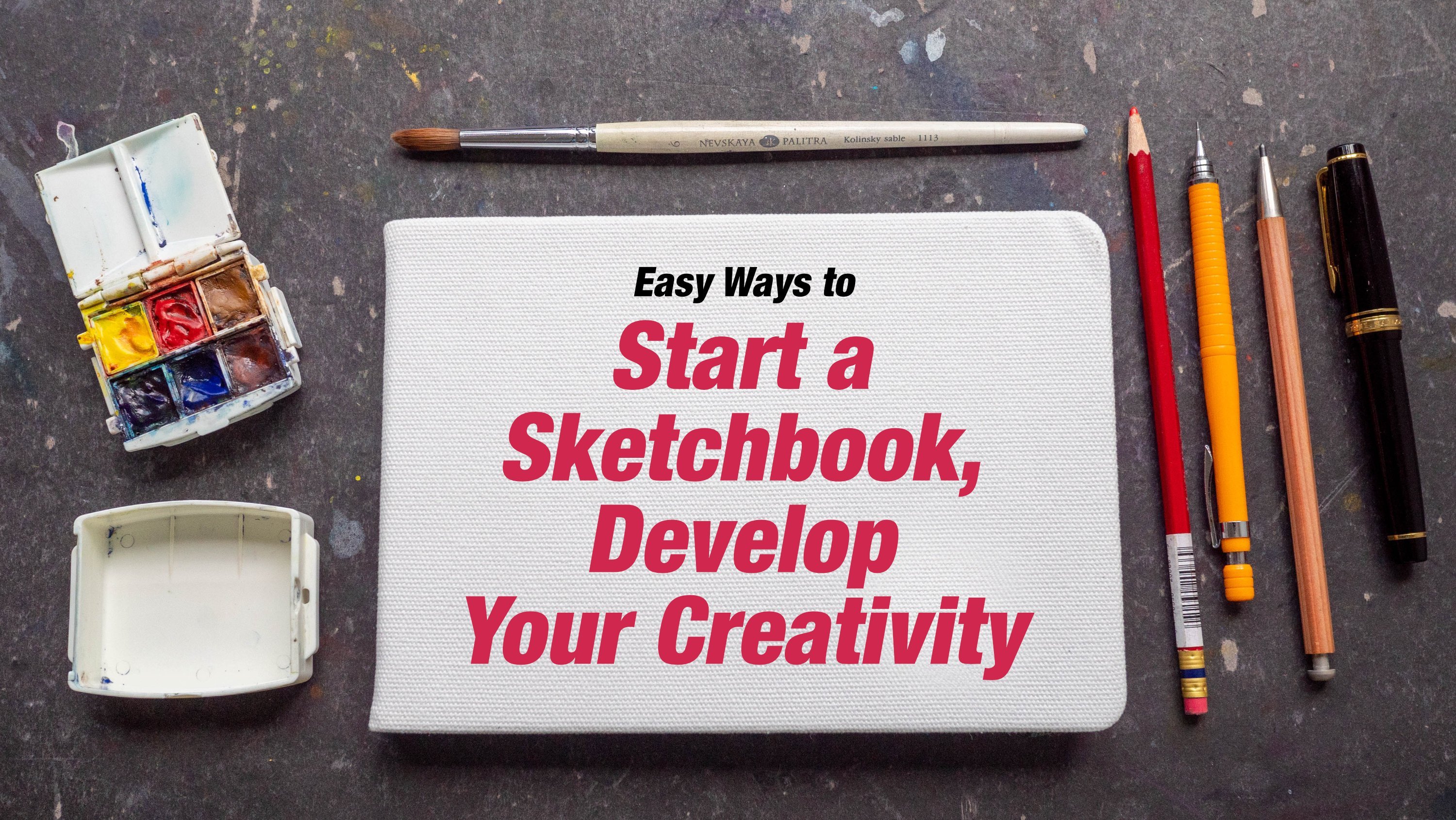 Descubre la importancia del cuaderno de bocetos o SketchBook