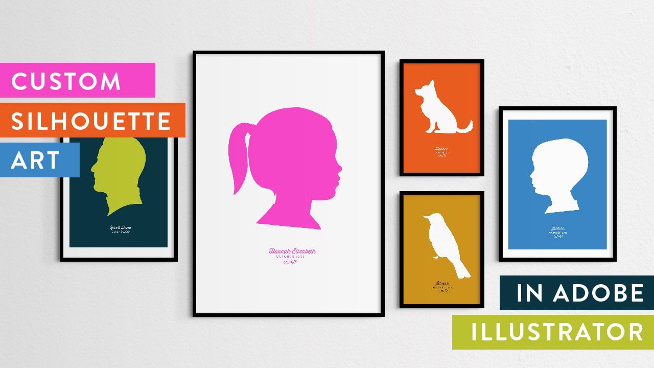 Introduction to Adobe Illustrator: Creating Custom Silhouette Art | Vicky  Barone | Skillshare