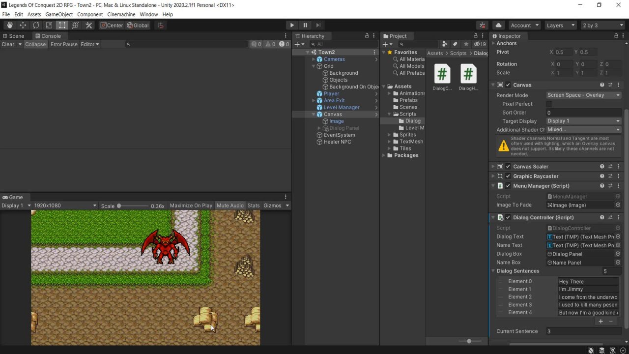 The Complete Guide to C# and Unity 2D Programming - Build an RPG (Role  Playing Game), Michael Murr