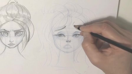 Learn how to draw Disney-like Female Faces | Maria Avramova | Skillshare