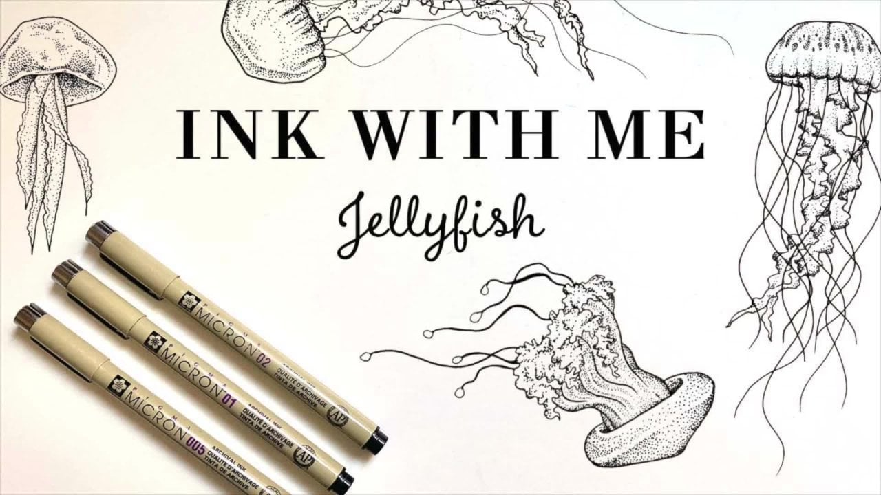 Ink With Me: Jellyfish, Elizabeth Weglein