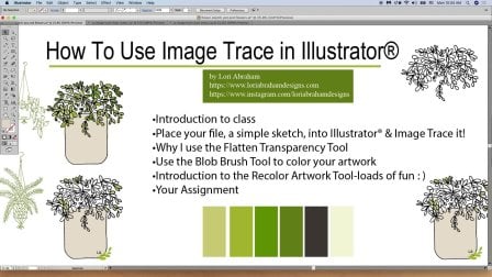 Image Trace Tool in Adobe Illustrator