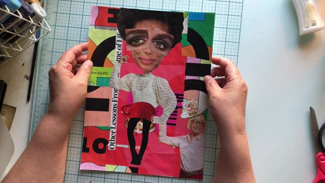 Magazine collage!  Magazine collage, Collage art, Collage art projects