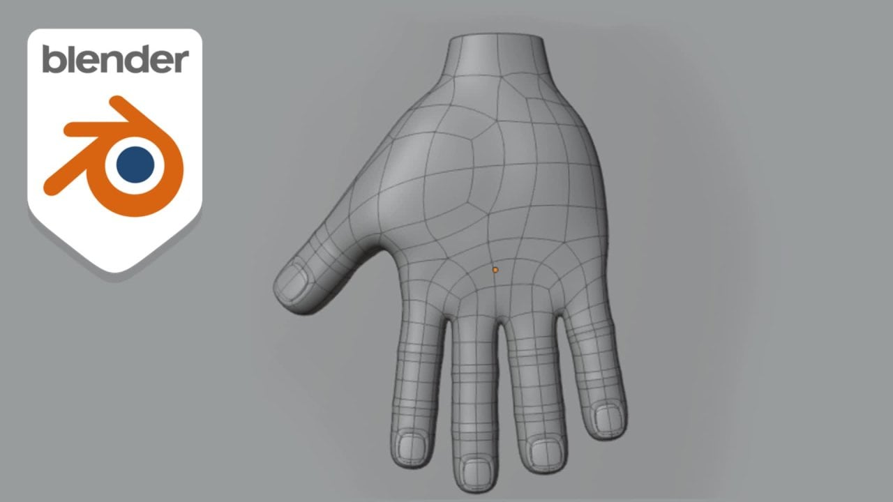 Easy Handy Hands - How to model hands in Blender - Blender Beginner  Tutorial - Part 1 