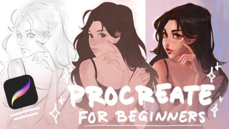 Procreate para iniciantes: pinte uma ilustração de personagem passo a passo