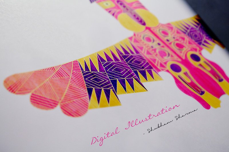 Digital Illustration For Designers : Combine Shapes & Texture To Create