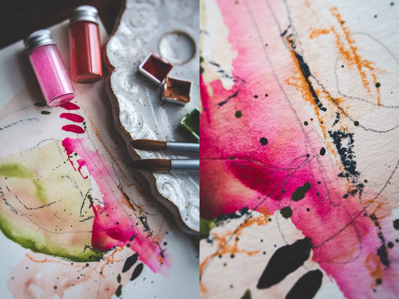 Whimsical Watercolor Abstracts | DENISE LOVE | Skillshare