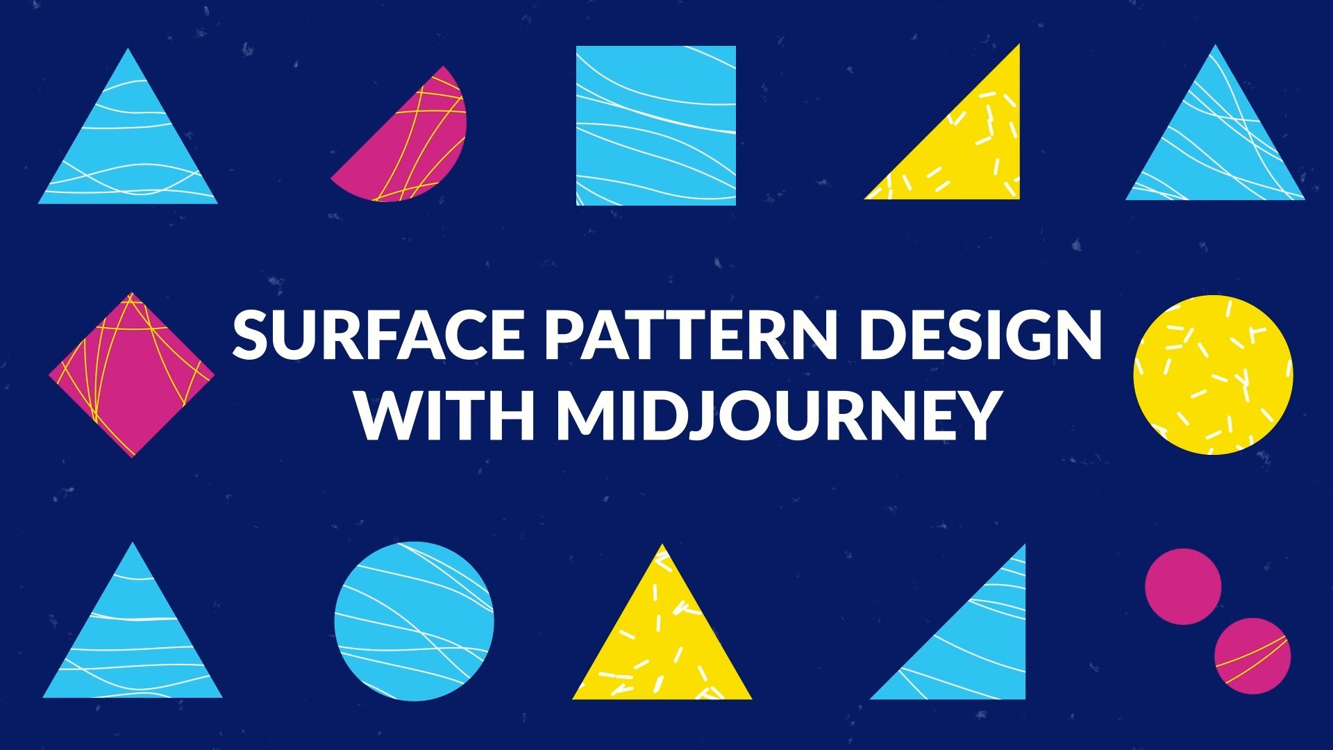 Mastering Surface Pattern Design with Midjourney by Jonathon Parker