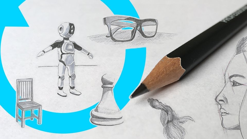 Online classes: How to Draw a sharpener Step by Step Easy 