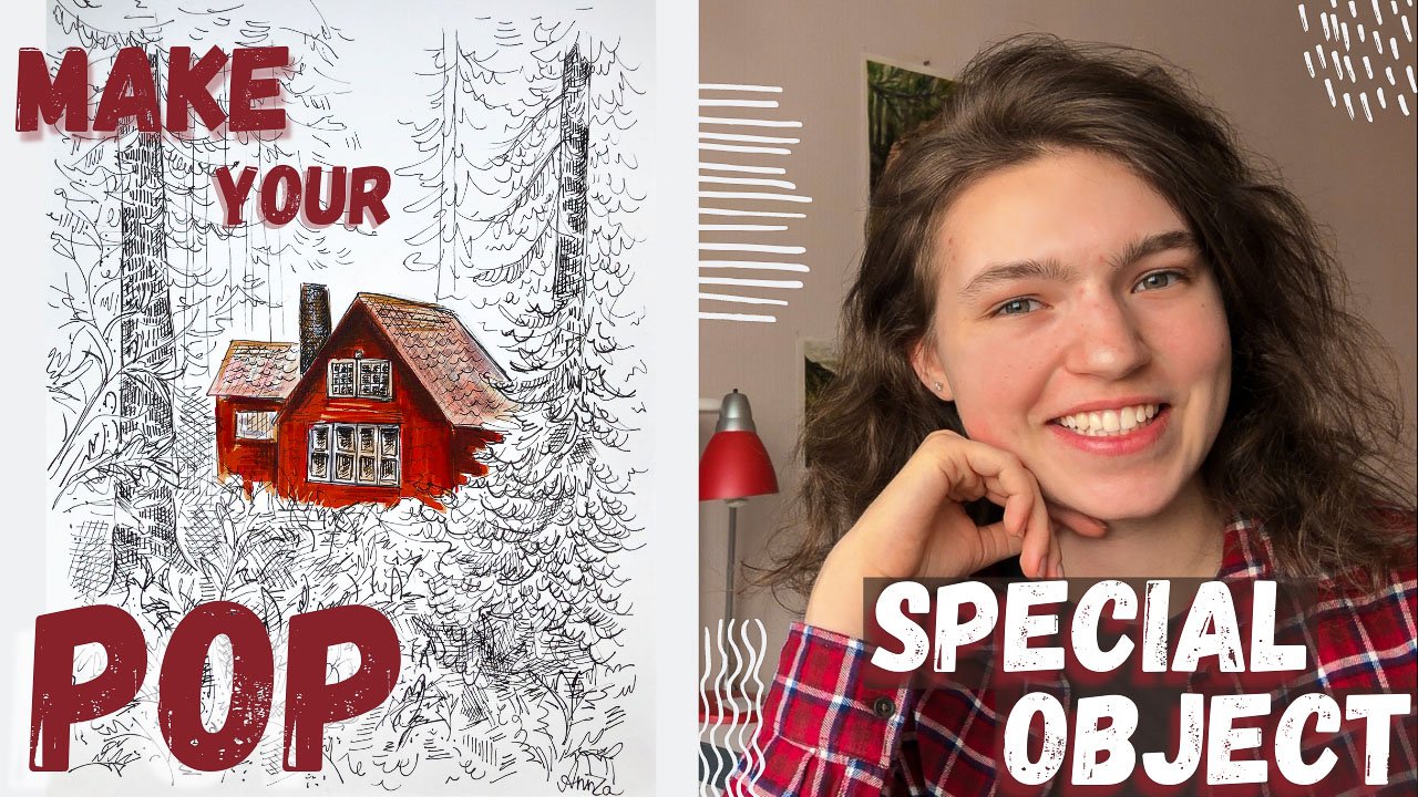  Pen and Markers Illustration: Make your Special Object Pop - $0.00 at Skillshare