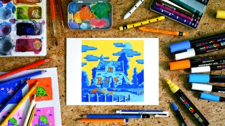 Supera el agotamiento: encuentra la inspiración con un desafío artístico de 5 días