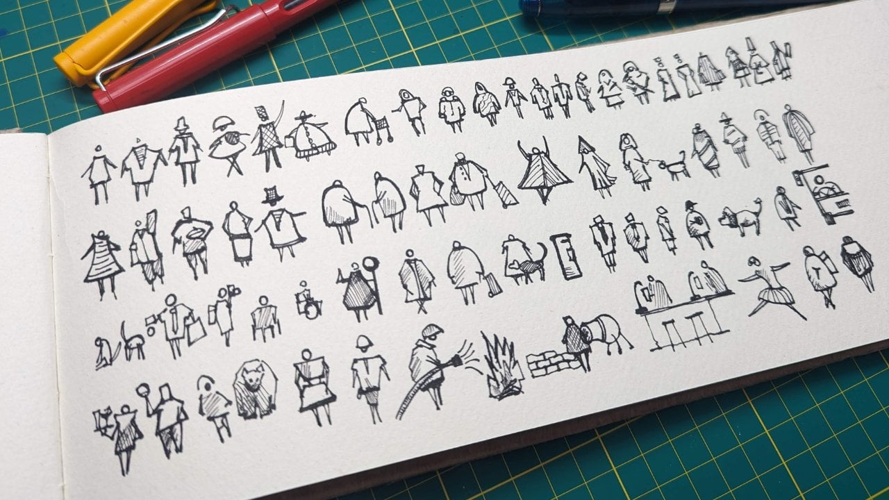 Doodling People: Build Confidence and Drawing Skills through Sketching, Toby Haseler