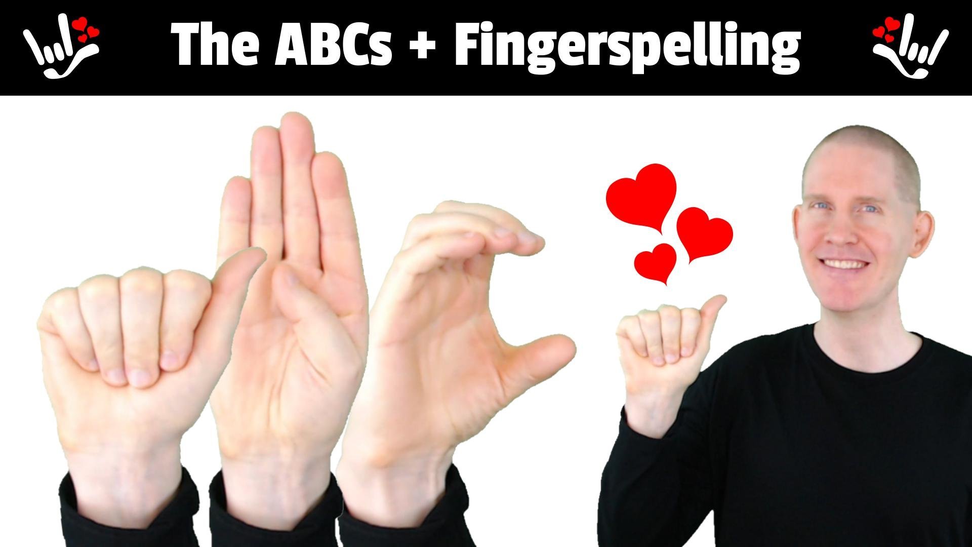 Game 1 - Figure and fingerspelling match