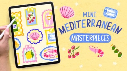 Illustration & Patterns in Procreate: Mini Mediterranean Masterpieces