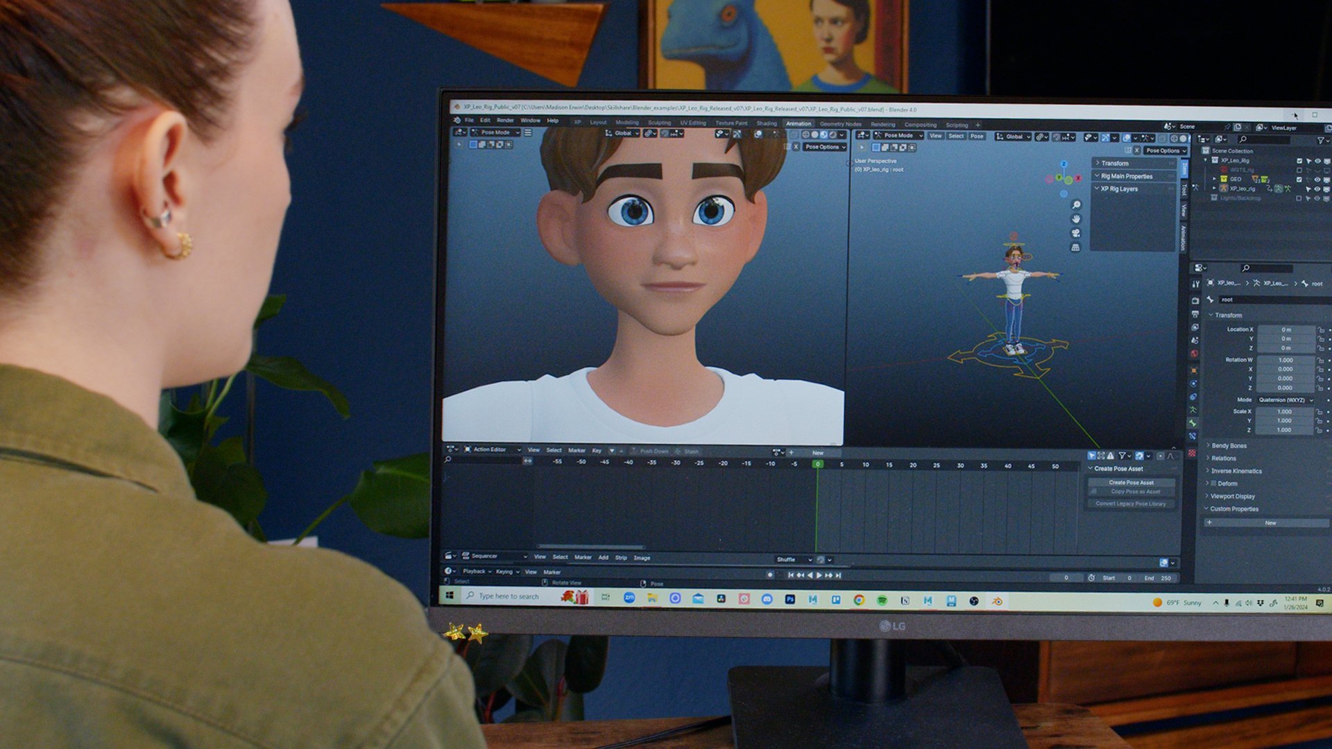 Adapting Your 3D Skills: 3D Animation from Blender to Maya