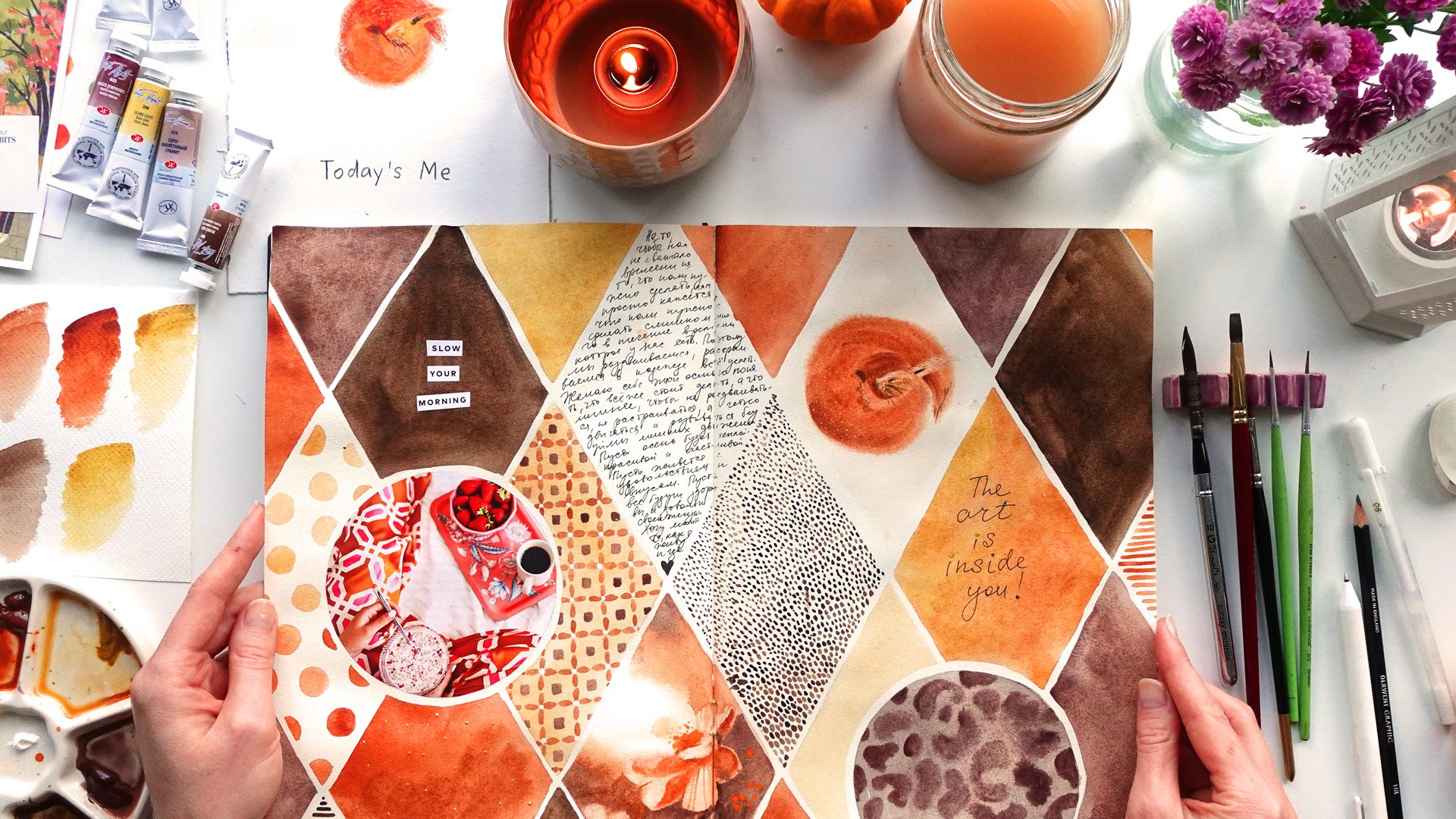 Autumn Sketchbook Ideas Create Beautiful Watercolor Pages Olga