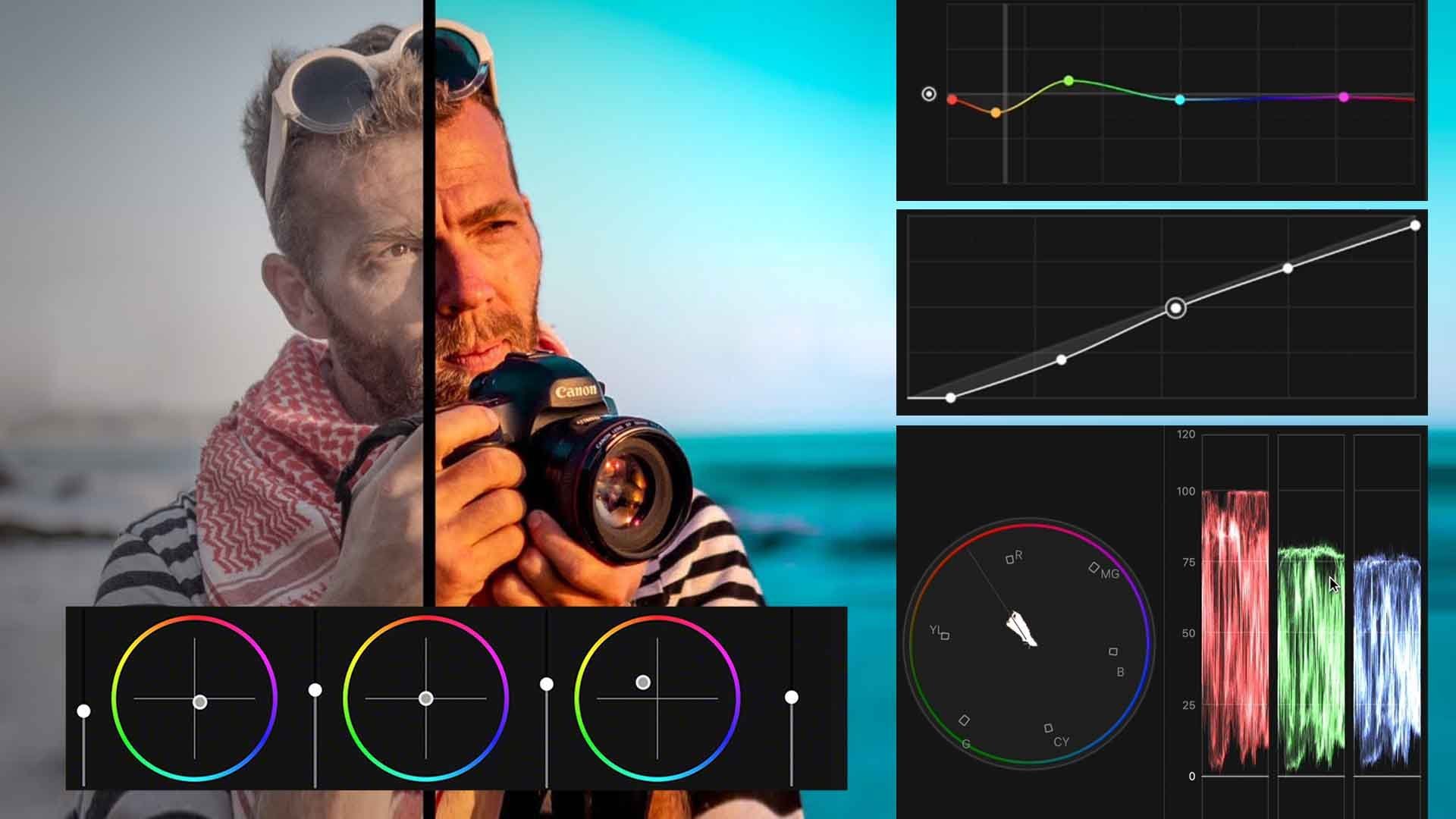 Étalonnage des couleurs créatif pour les réalisateurs et les YouTubeurs