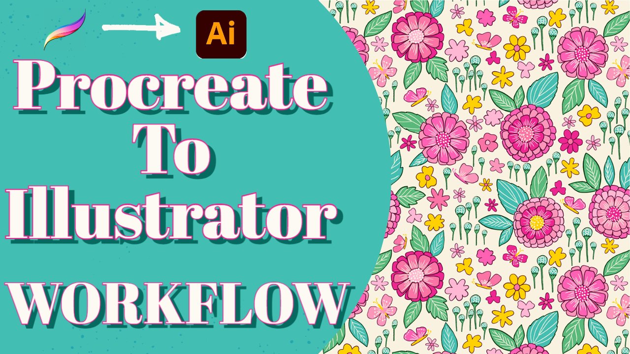 Procreate To Illustrator Workflow Pattern Making Made Easy Mrunmayee