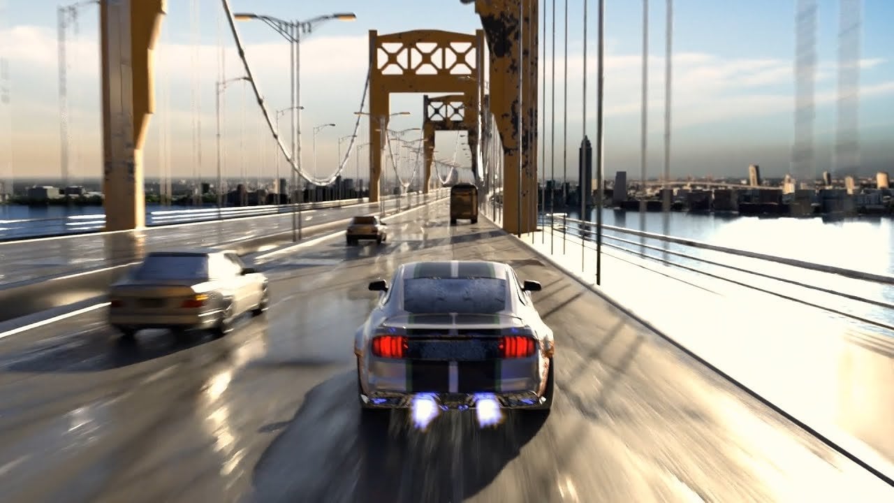 Make a Cinematic Car Chase Short Film Animation in Blender