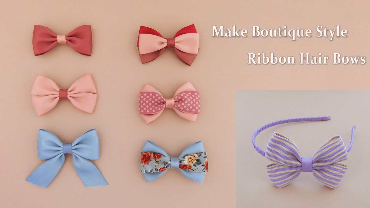 Hair Accessory Making For Beginners: Make Boutique Style Ribbon Hair Bows, Greta Lan