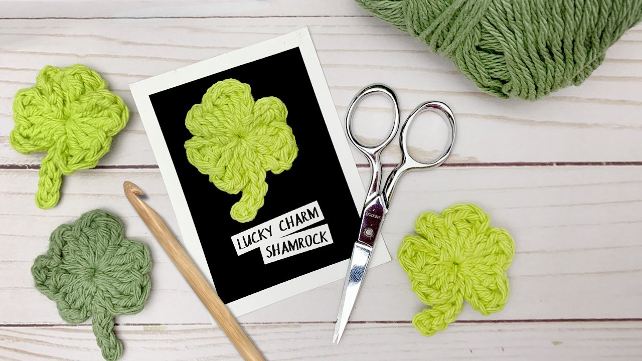 Crochet Four Leaf Clover  Julie's Creative Lifestyle