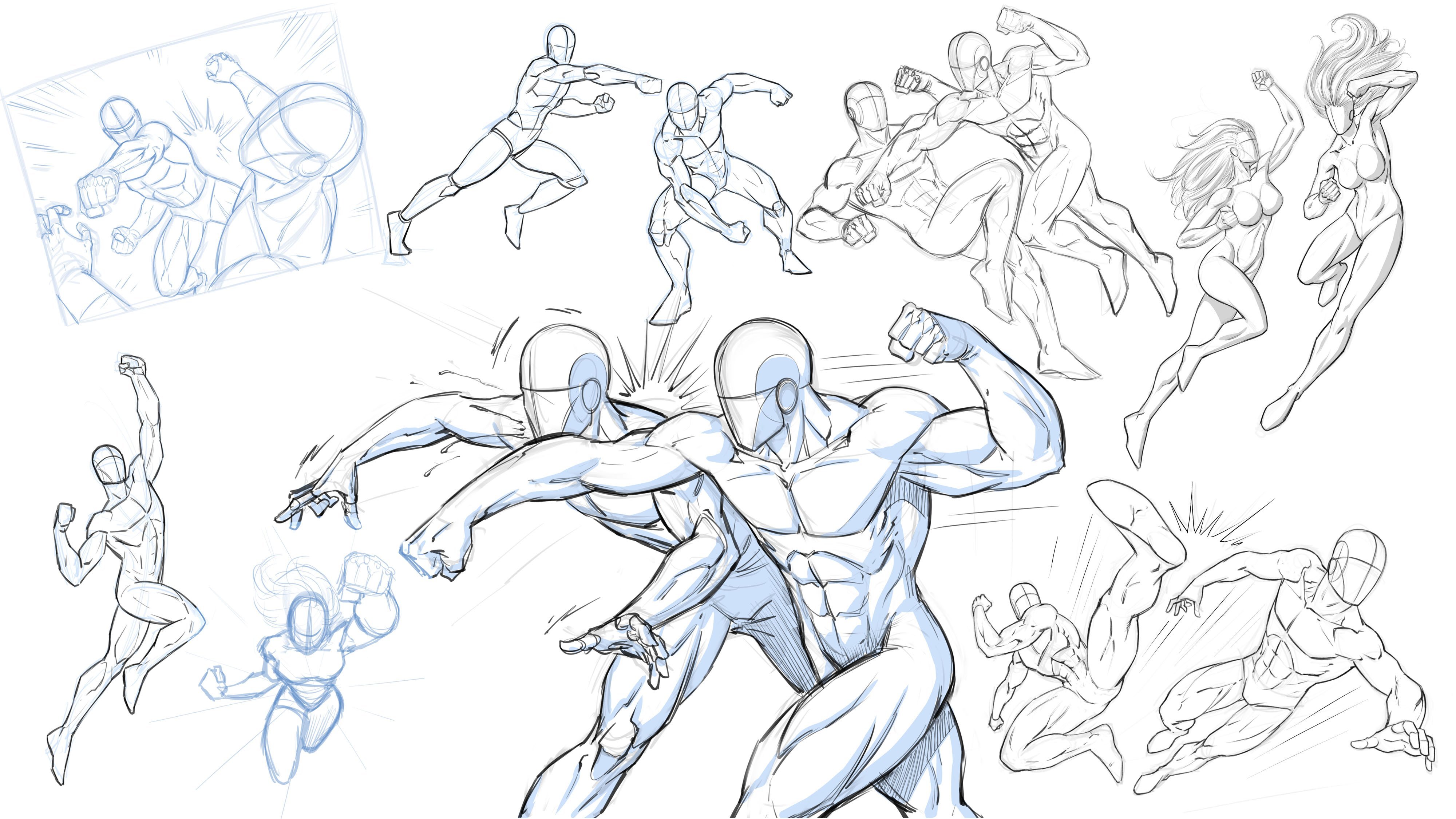 How to Draw Fight Scenes for Comics Robert Marzullo Skillshare