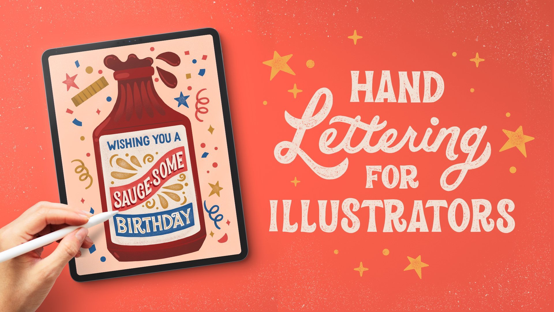 Lettering With Procreate: Book Cover Design - Happy Hands Project