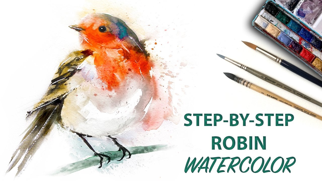 How to Paint Birds in Watercolor (tips from a beginner)