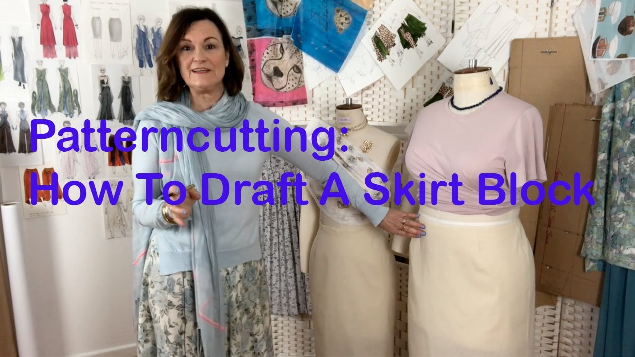 How to Draft A Curved Waistband · How To Make A Skirt · Sewing on Cut Out +  Keep