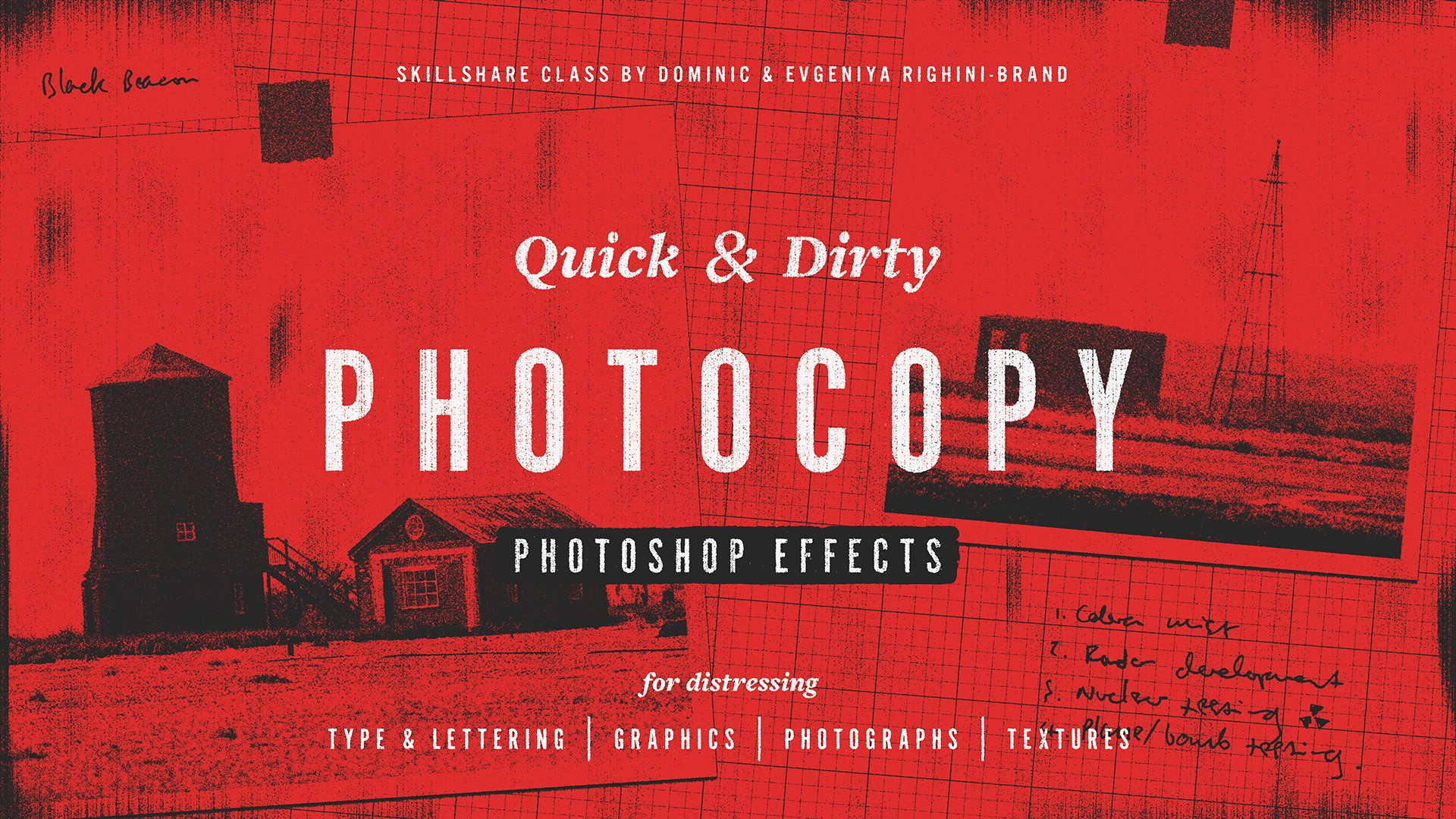 Effets "photocopieuse" pour un grain sale sur Adobe Photoshop