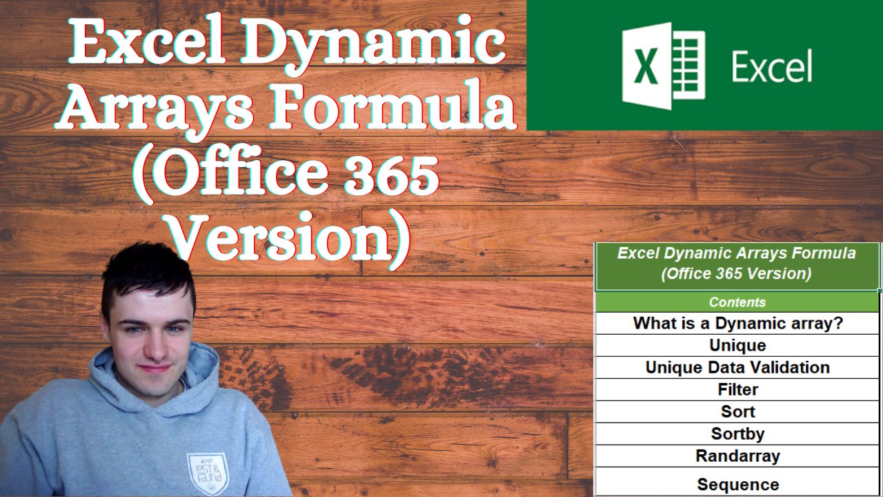 Dynamic Arrays In Excel