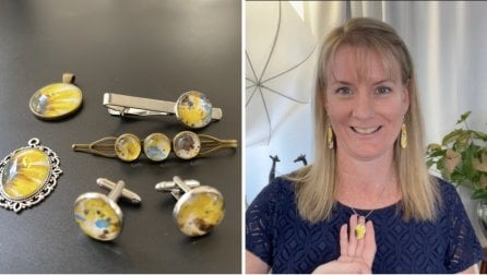 Wearable Art 2: Transforming Watercolors into Beautiful Accessories (ASL)