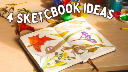 Watercolor Sketchbook Journaling : Different Ways of Sketching and