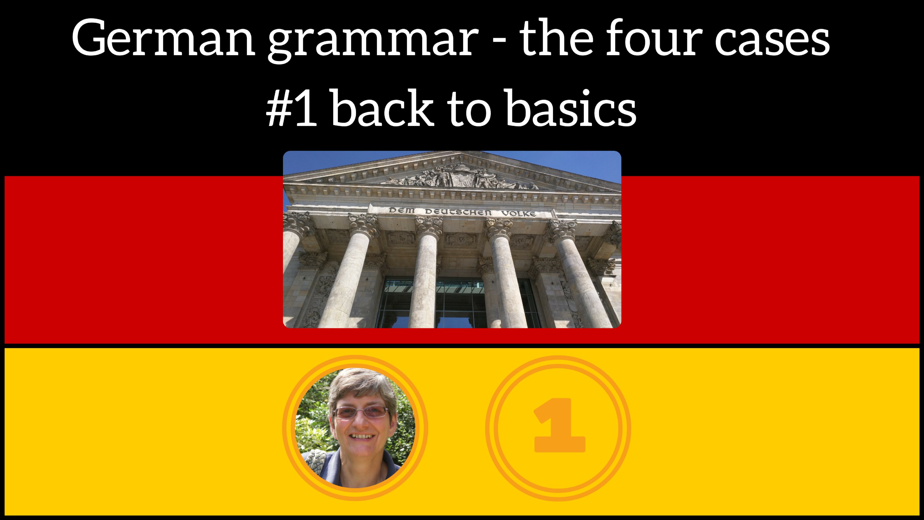 German grammar the four cases 1 back to basics Angelika Davey
