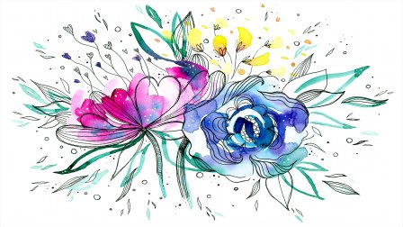 Download Easy Doodling Painting Fun Create Gorgeous Botanical Floral Illustrations In Watercolor Ink Yasmina Creates Skillshare