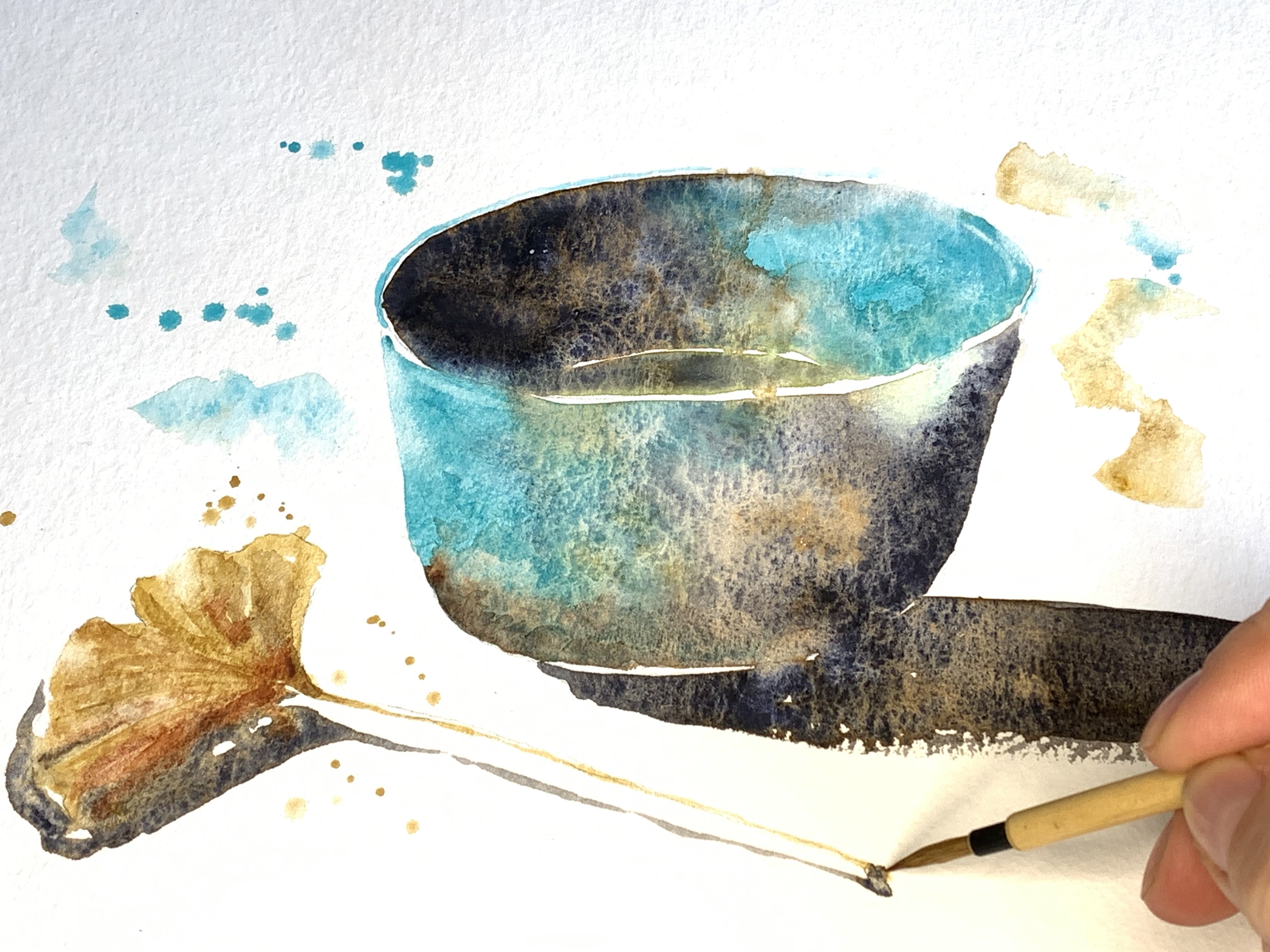 Watercolours With Life: Daniel Smith Watercolor Ground Experiments